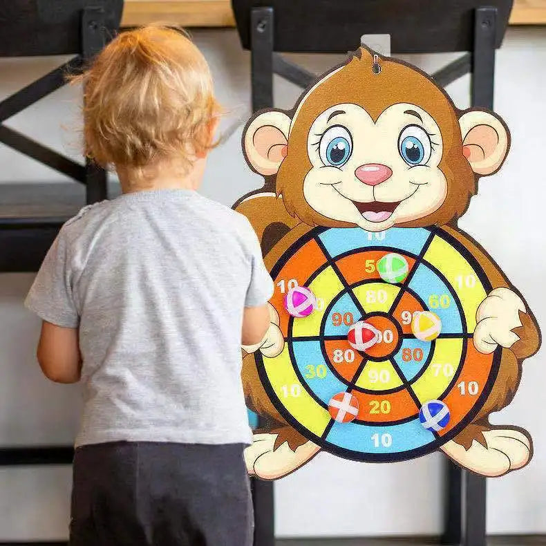 Animal Dart Board Sticky Ball