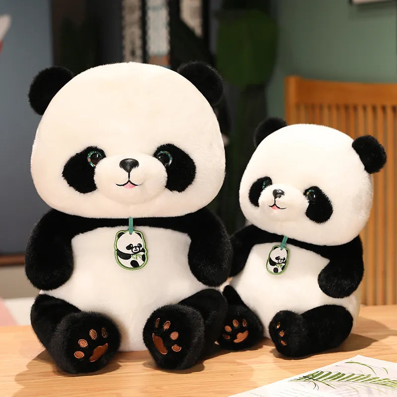 Small Panda Stuffed Animals Plushies Hugging Pillow