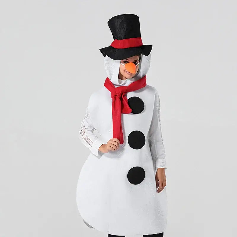 Long Sleeve Christmas Cosplay Outfit for Men & Women Ivory / XXL / Other|United States