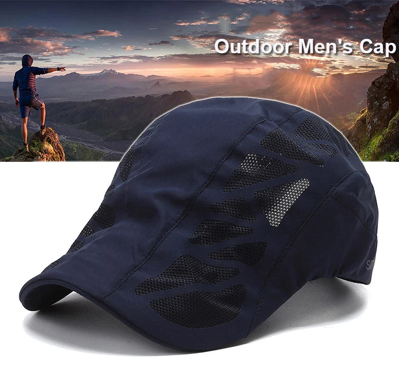 Outdoor Hiking Climbing Cycling Golf Sport Hat Fashion Mens