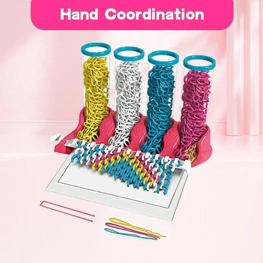 DIY Ribbon Weaving Bracelet & Jewelry Making Kit for Kids United States