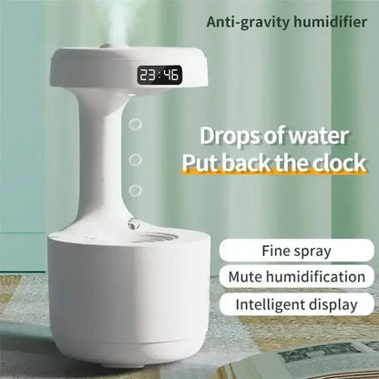 Anti-Gravity Humidifier with Diffuser Black