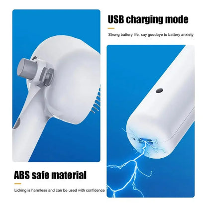 Dog and cat steam brush pet Self Cleaning and grooming Blue / United States