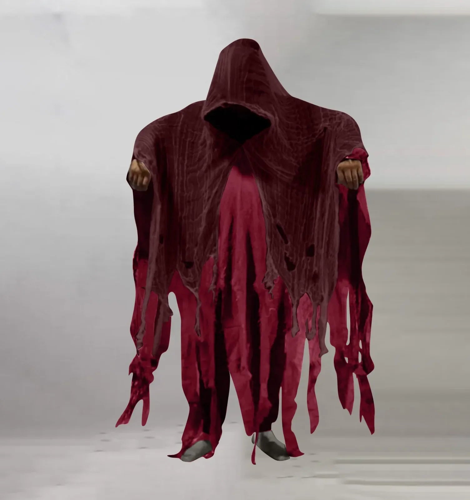Unisex Halloween Ghost Dementor Hooded Cloak Costume