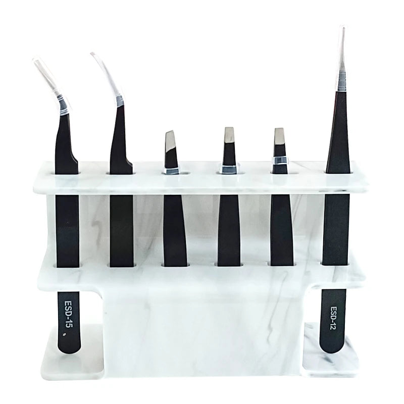 Acrylic Eyelash Tweezers Storage Holder Stand