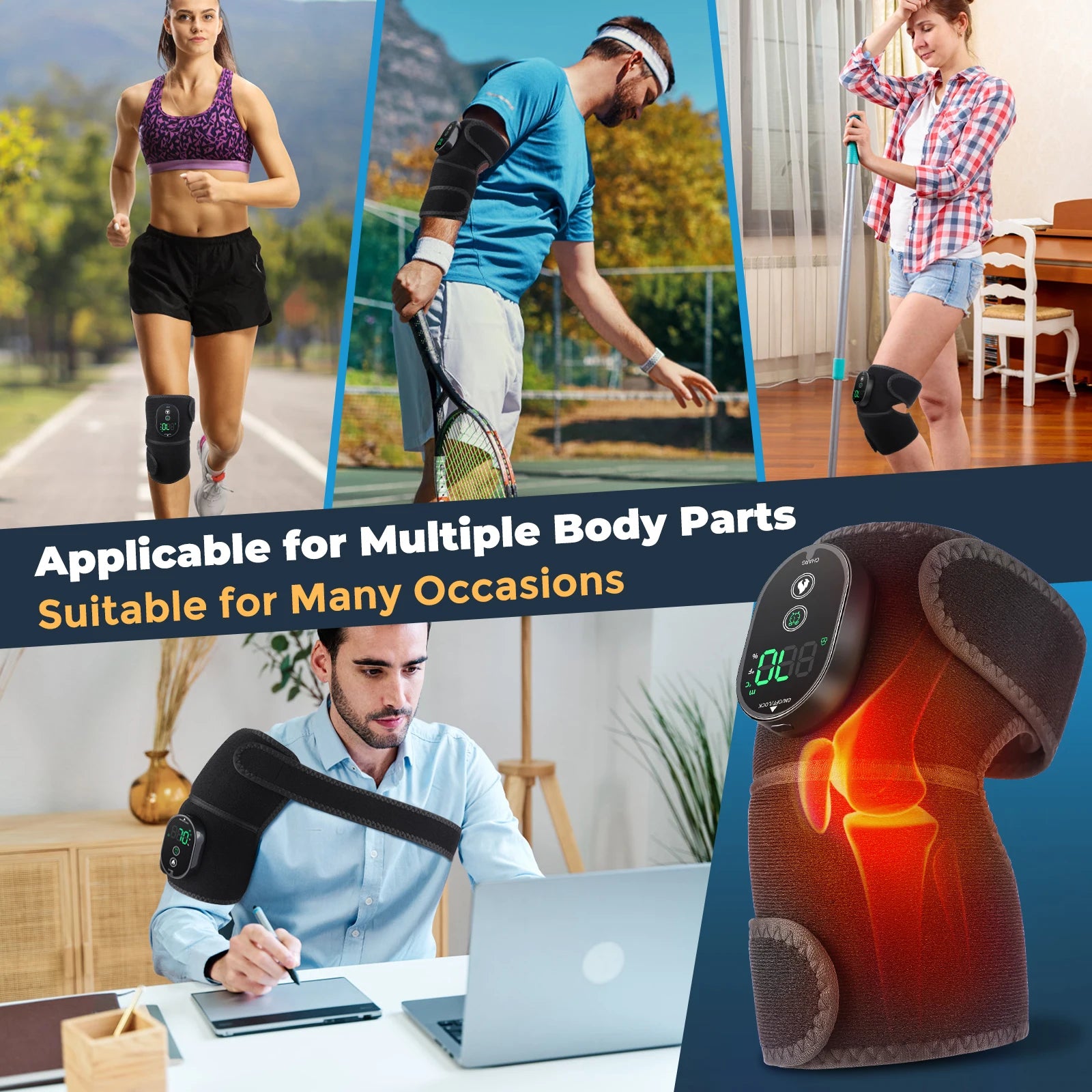 Wireless Heating Knee Brace