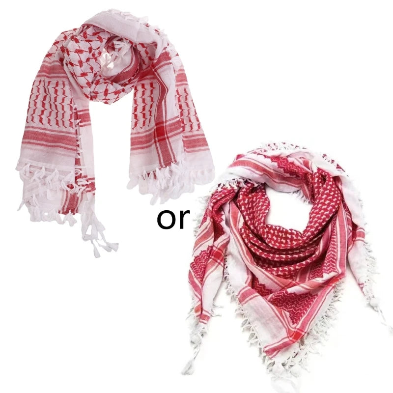 Jacquard Pattern Scarf Arab Hair Kerchief