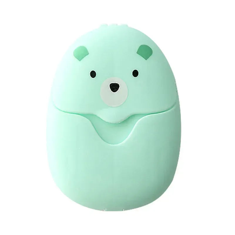 Disposable Scented Mini Paper Soap for Hand Washing No.2 50pcs