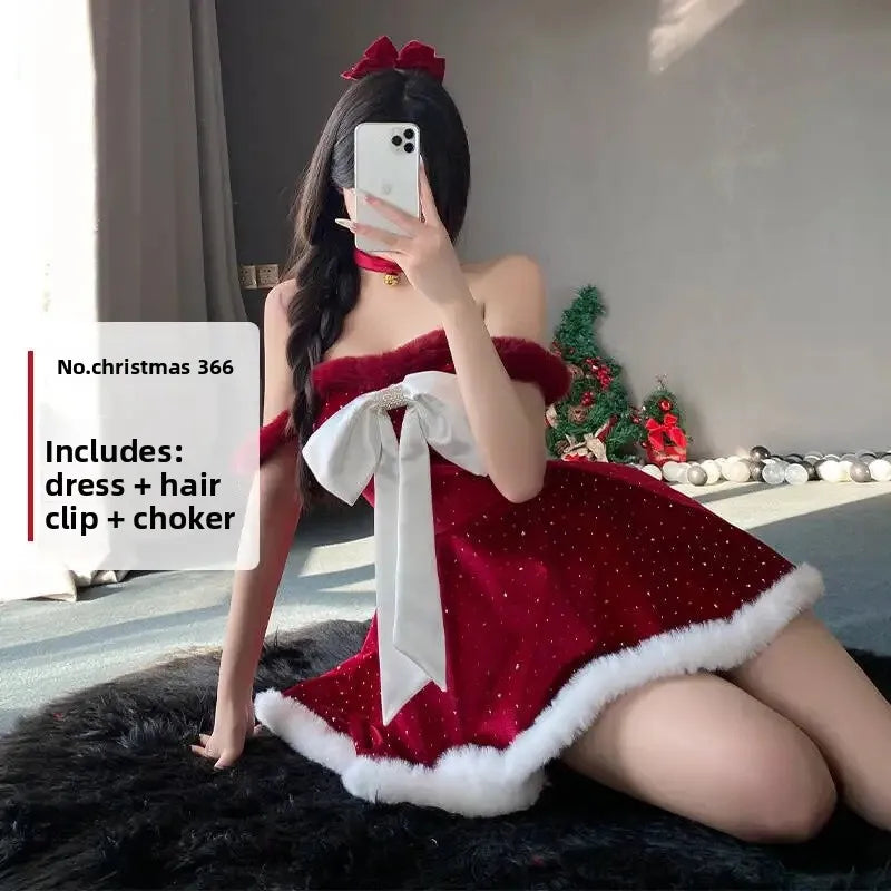 Christmas Rabbit Girl Cosplay Costume