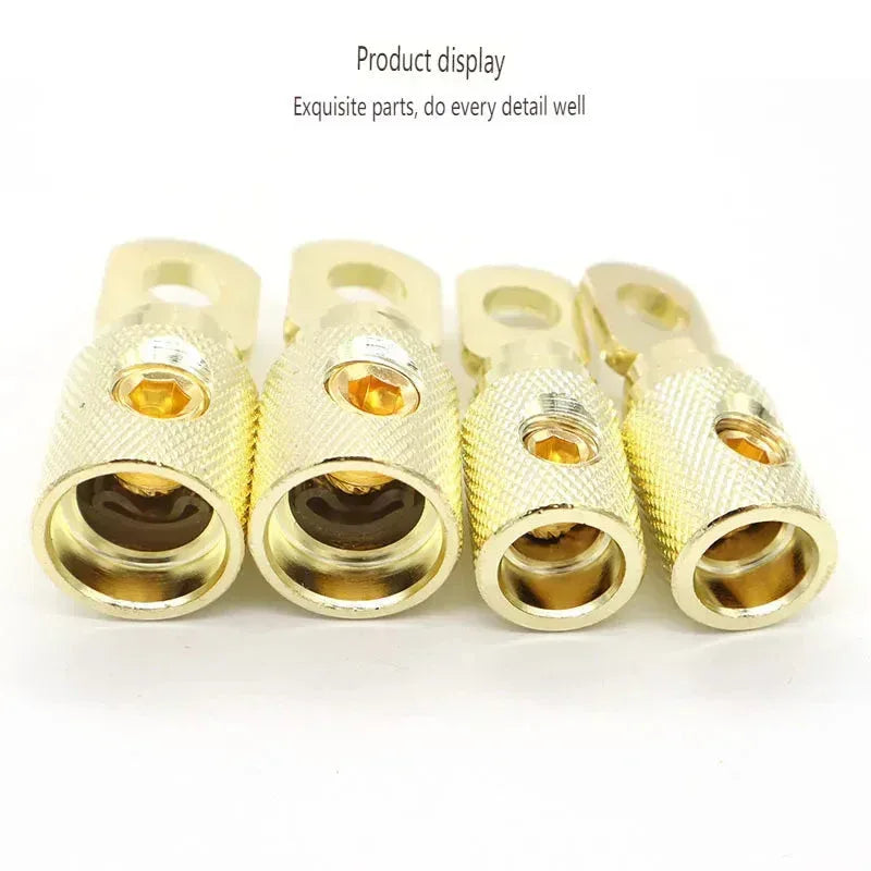 Car Audio Modified Wire Power Supply 8GA 1 piece Silver