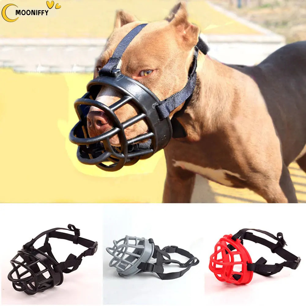 Soft Silicone Pet Muzzle Breathable Basket