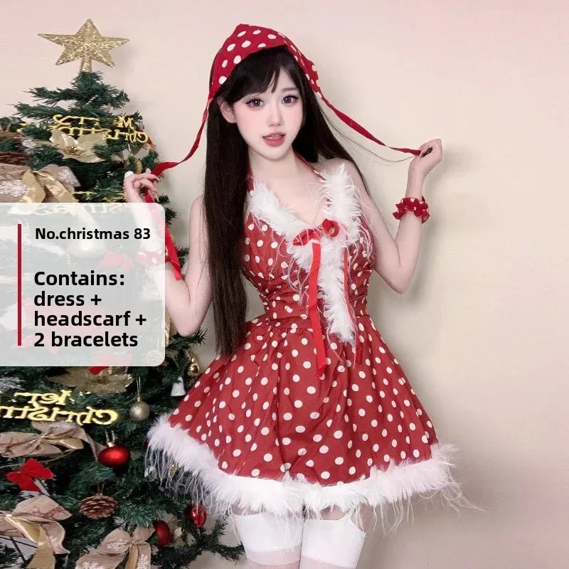 Christmas Rabbit Girl Cosplay Costume