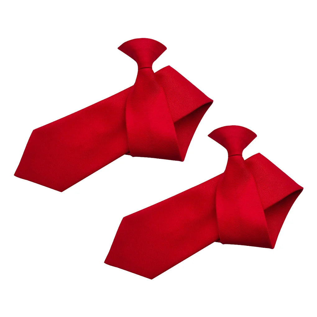 2PCS Adjustable Men’s Suit Ties – Formal & Casual Clip-On Necktie Set