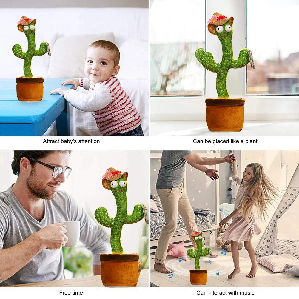 Rechargeable Talking Dance Cactus Toy