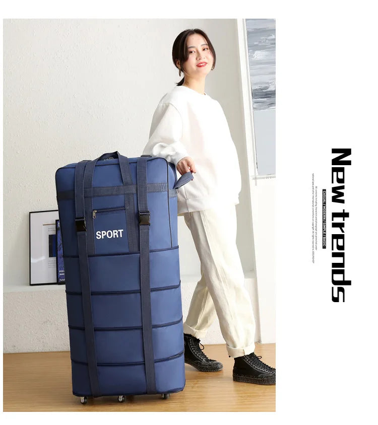 Foldable Luggage Moving Storage Bag