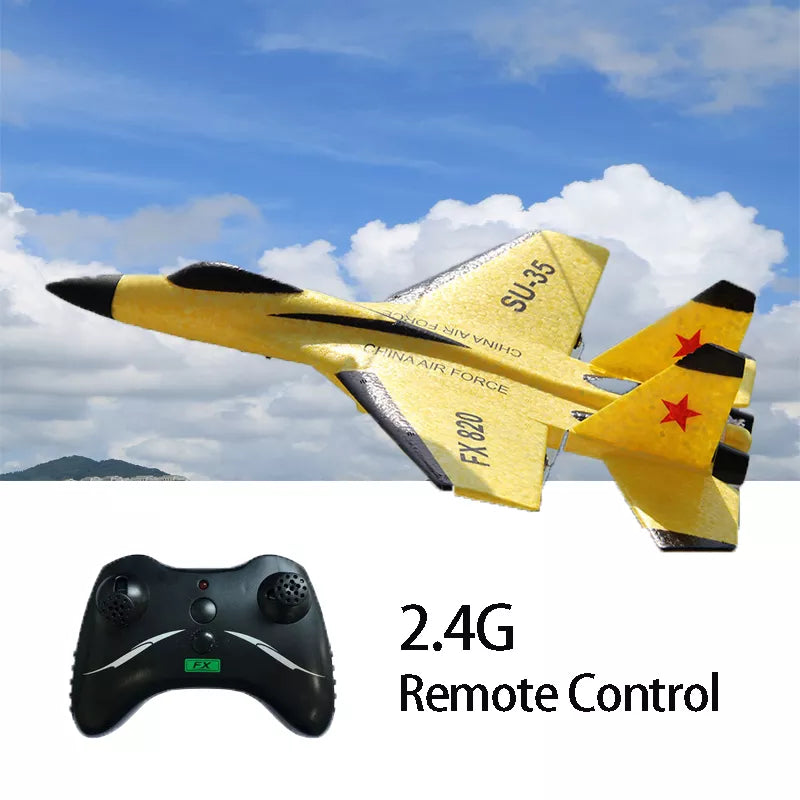 2.4G Glider RC Drone Flanker Airplane E SU35