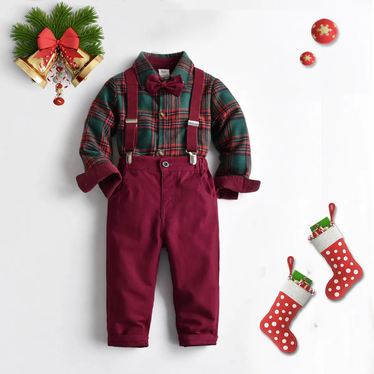 Formal Set Kids Boys Clothes Winter Festival Costume