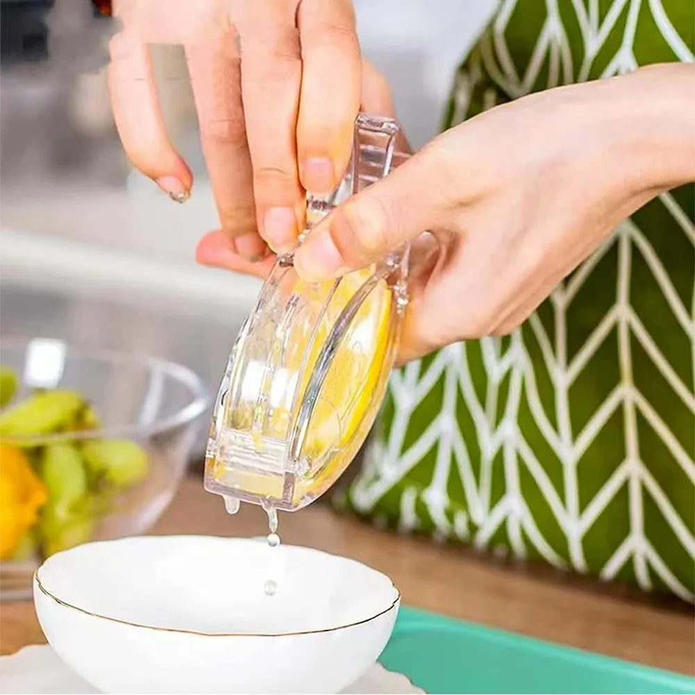 Acrylic Manual Lemon Slice Squeezer