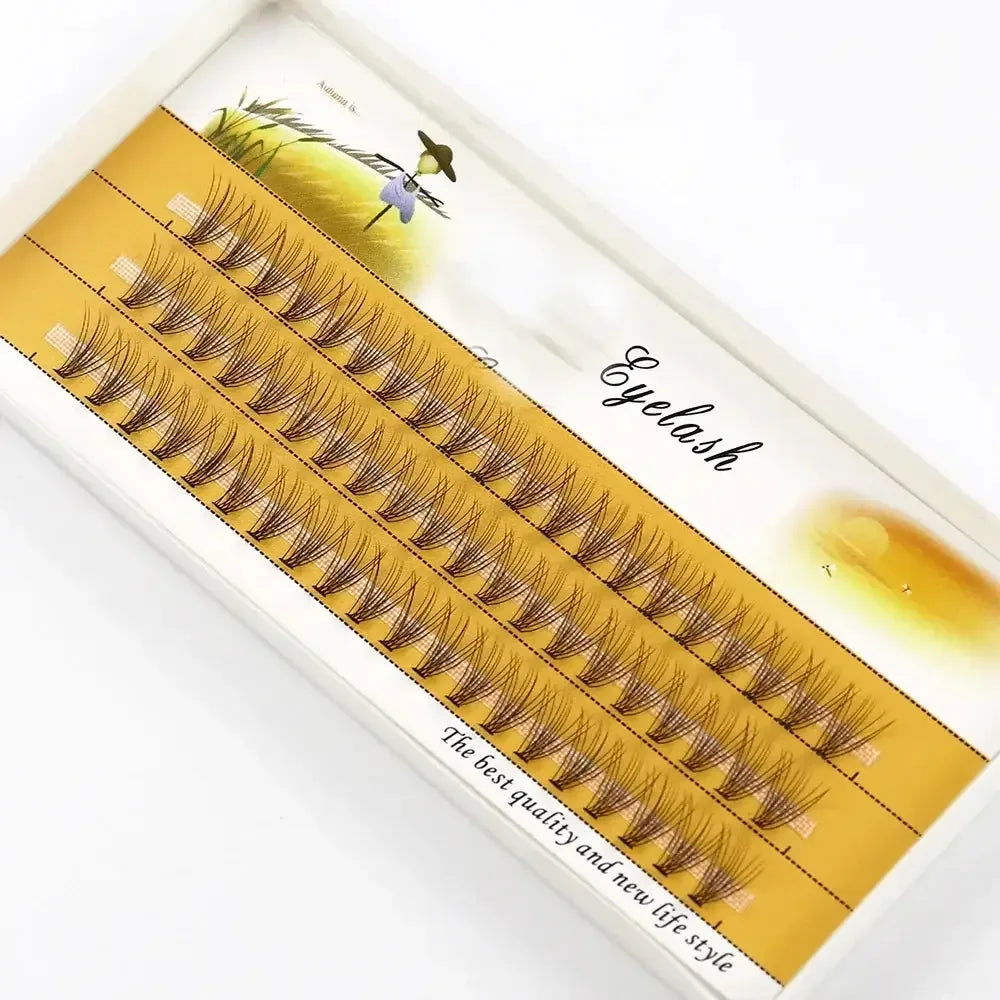 Bunches Mink Eyelash Extension 10D / C / 0.07mm | 6mm