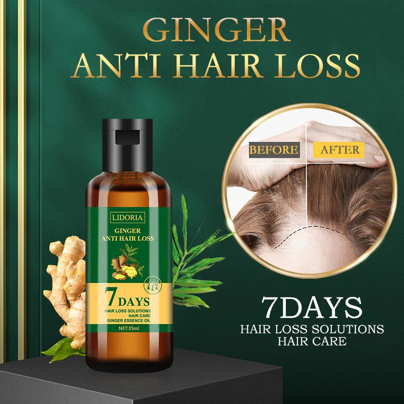 Ginger Hair Growth Product Anti-loss Hair Regrowth Serum