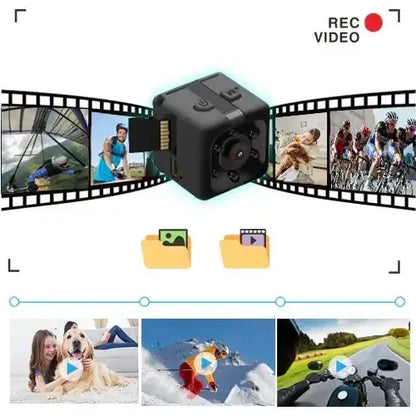 Mini Portable Camera black / 32G CARD / United States