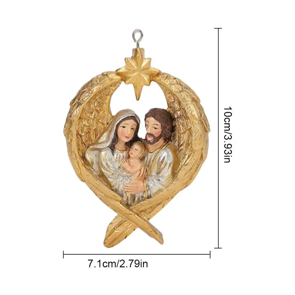 Holy Family Ornament
