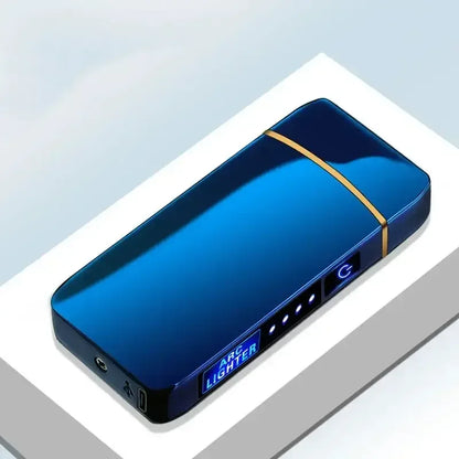 Windproof Metal Lighter A6-Blue