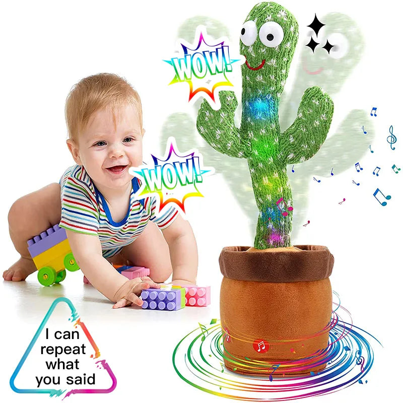 Rechargeable Talking Dance Cactus Toy