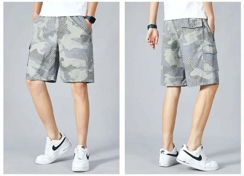 Fashion Camouflage Vintage Pants