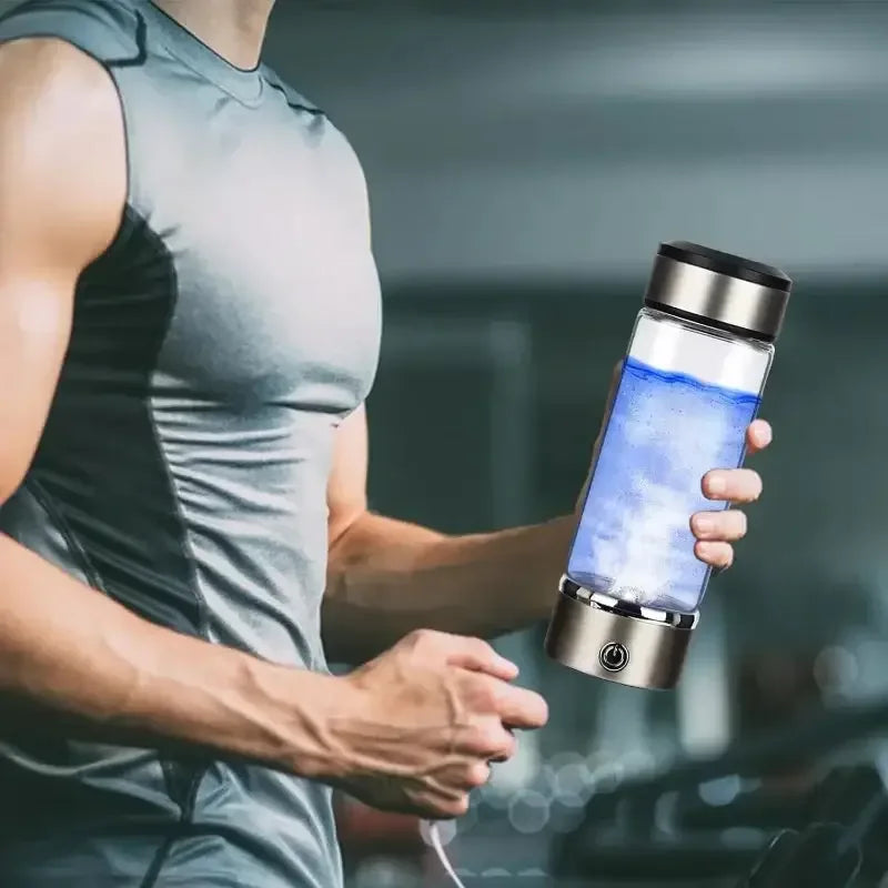 Hydrogen Water Bottle Black
