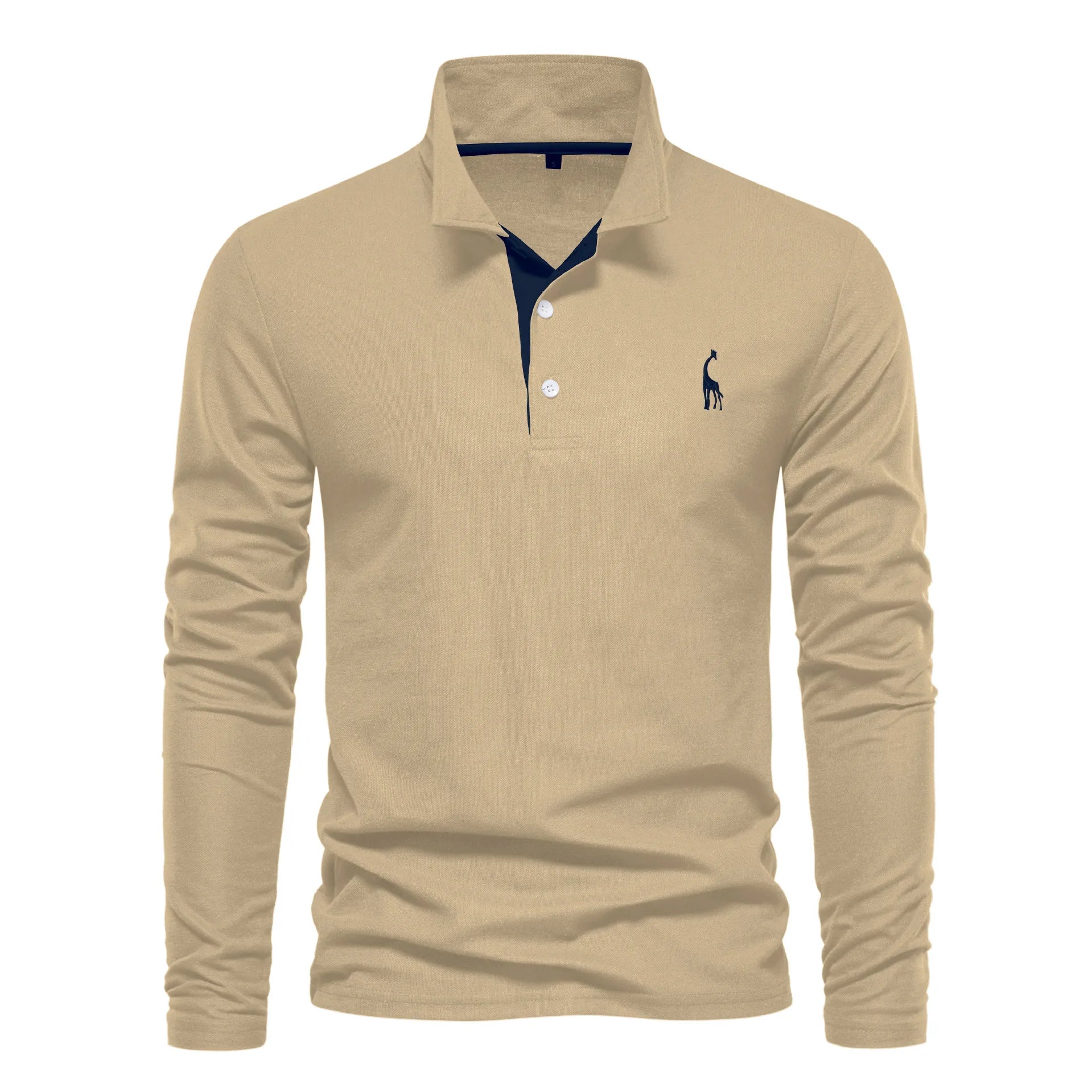 Long Sleeve Golf Polo Shirts Homme Spring Tshirt