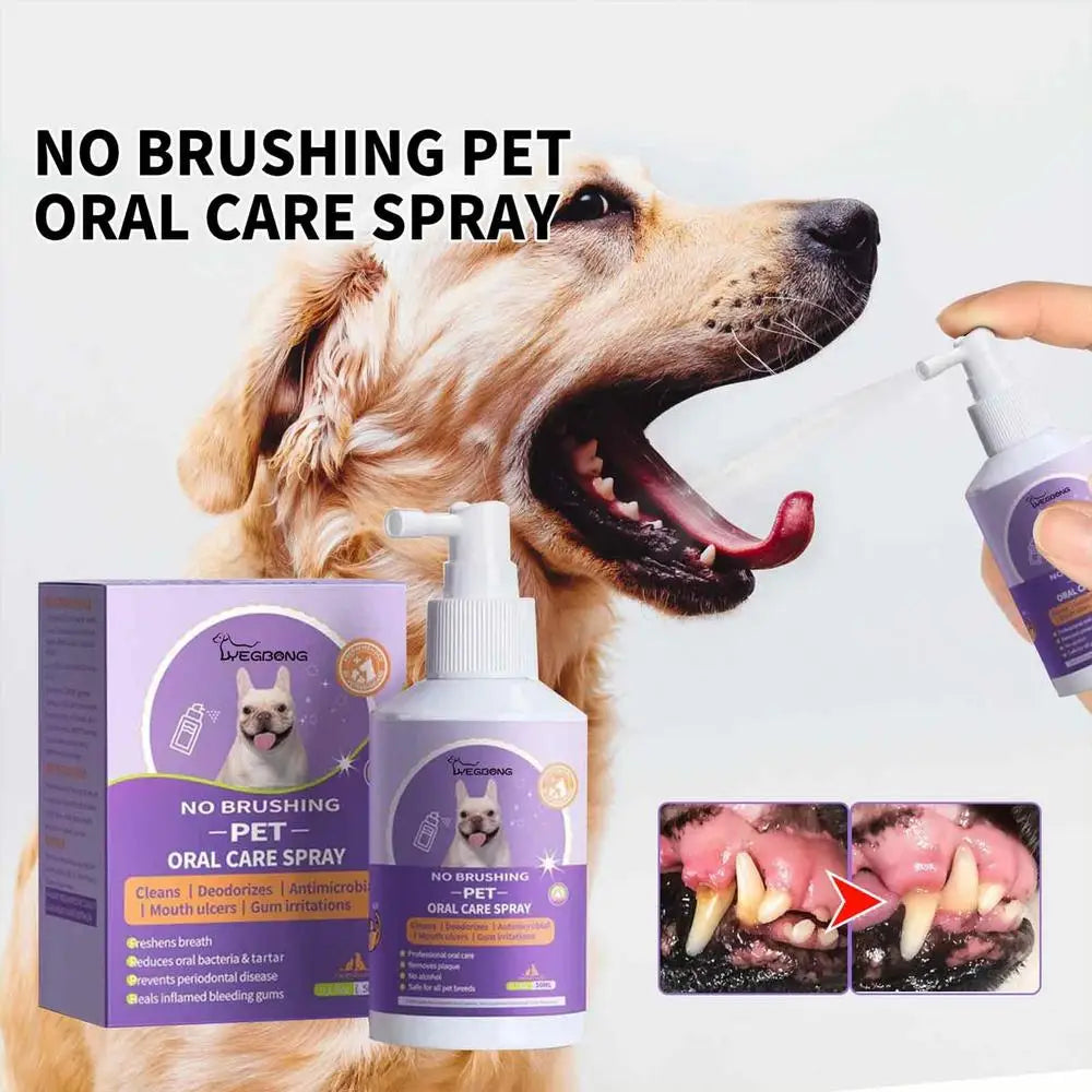 Oral Cleanse Spray Dogs Mouth