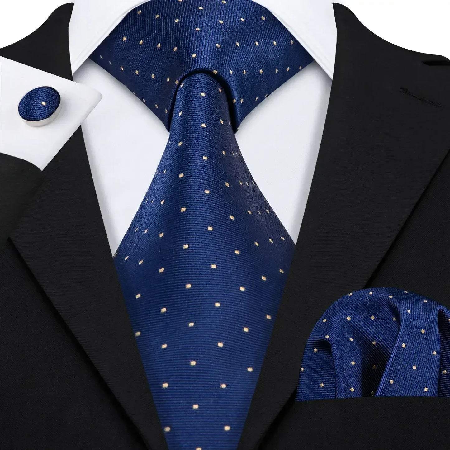 Red Skull Silk Tie Set with Handkerchief – Designer Men’s Necktie for Wedding, Business & Parties 5095 / United States