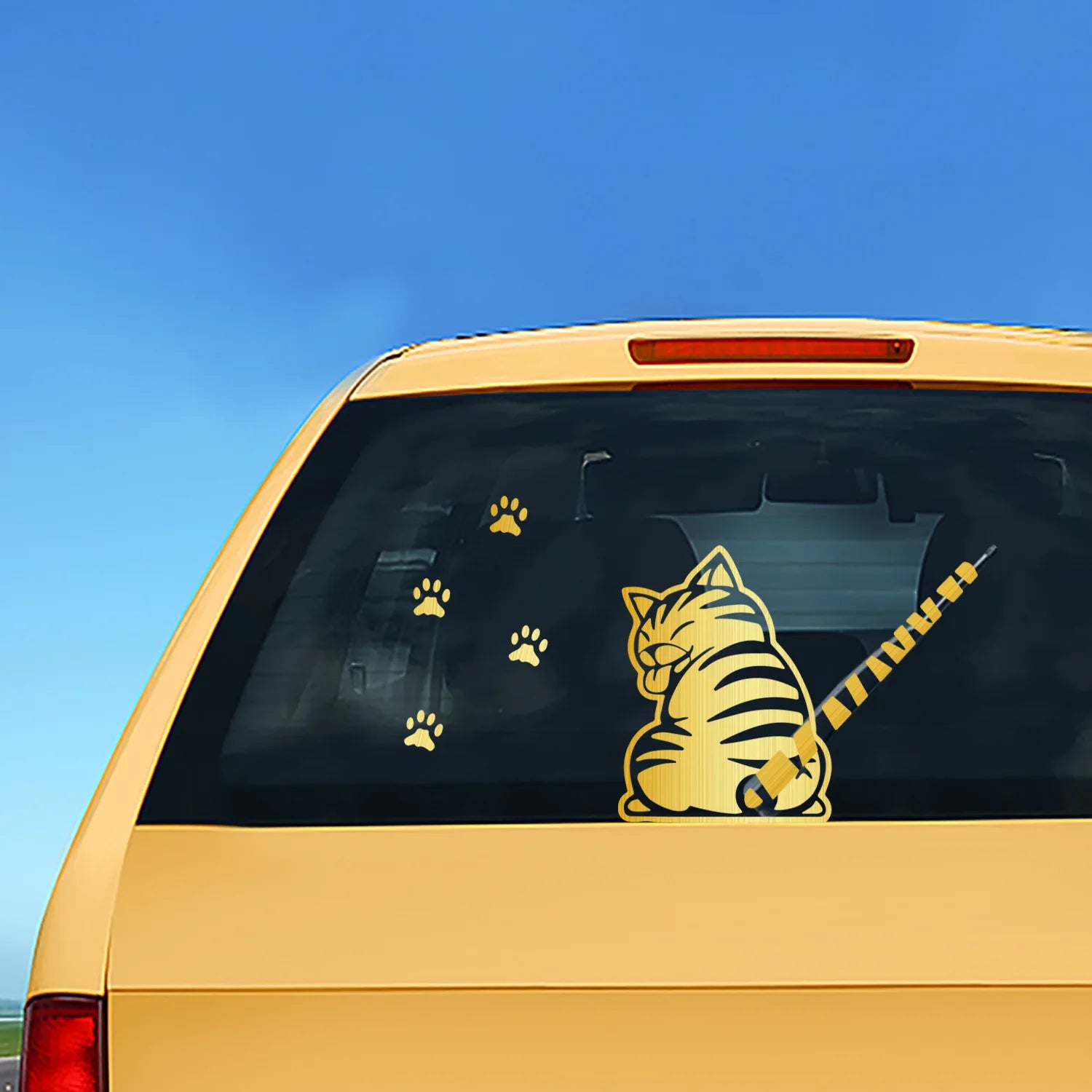 Car Rear Wiper Sticker