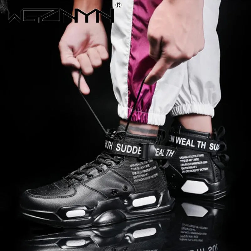 Sneakers Men High Top Shoes