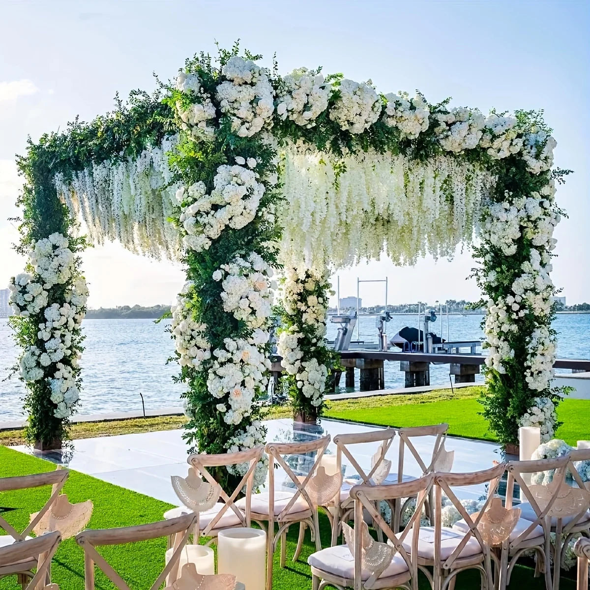 Artificial Flower Vines Wedding Home Decoration