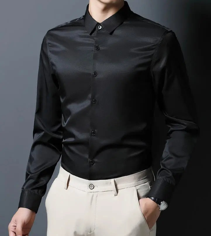 Men's Silk Long Sleeve Luxurious