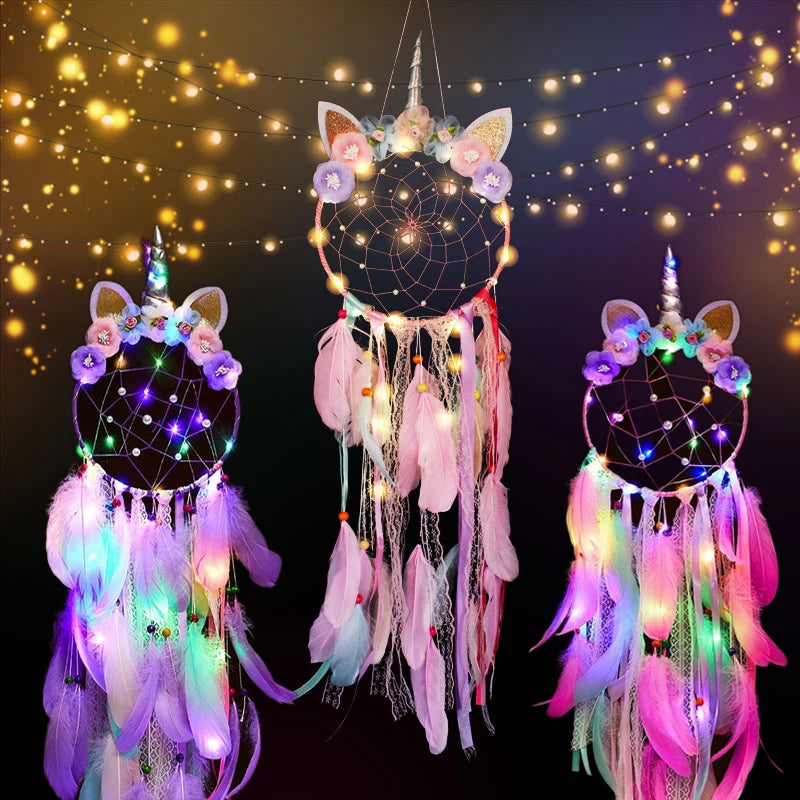 Unicon Dream Catcher Boho Kawaii Room Decor