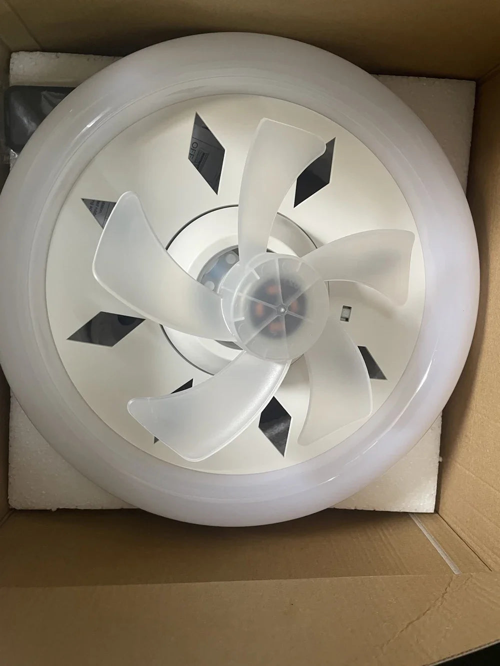 Fan Chandelier with Led Lights