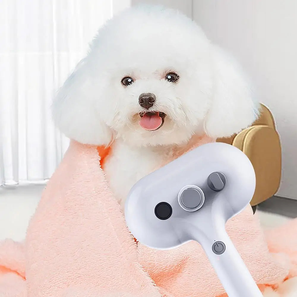 Dog and cat steam brush pet Self Cleaning and grooming