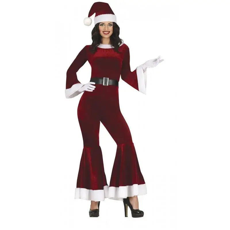 Classic Santa Costume Set Burgundy / S / Other|United States