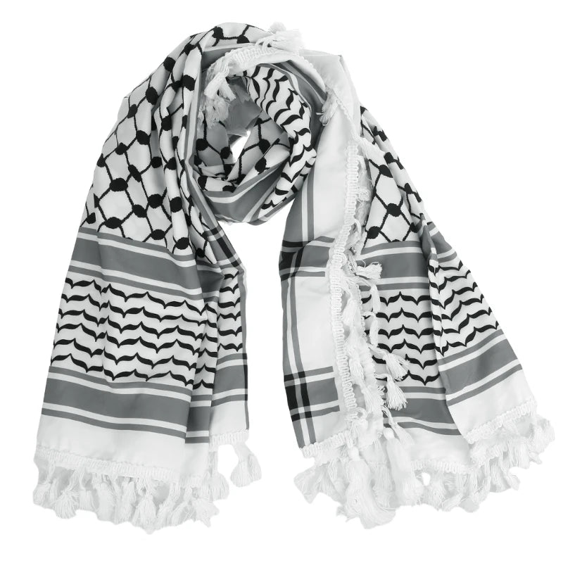 Jacquard Pattern Scarf Arab Hair Kerchief