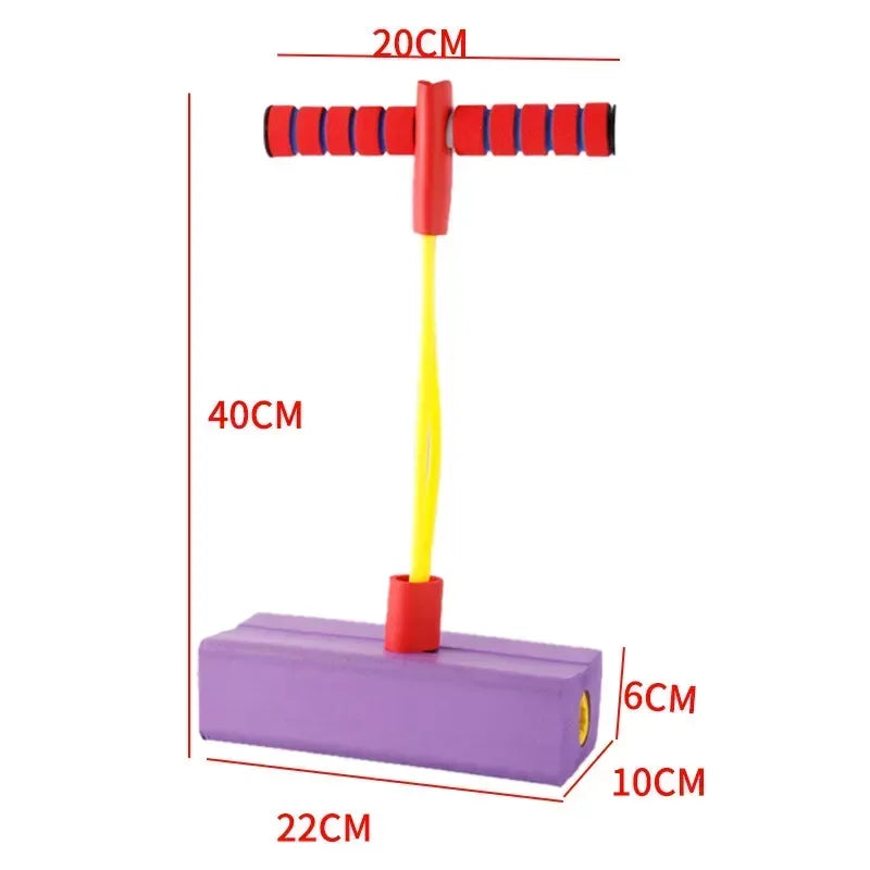 Kids Sports Games Toys Foam Stick Jumper Purple