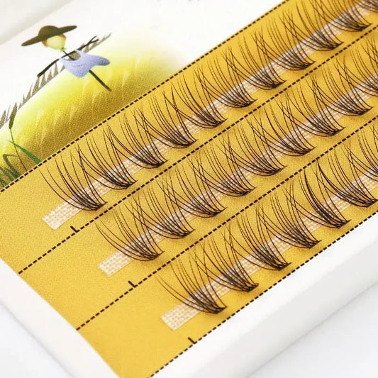Bunches Mink Eyelash Extension 10D / C / 0.07mm | 6mm
