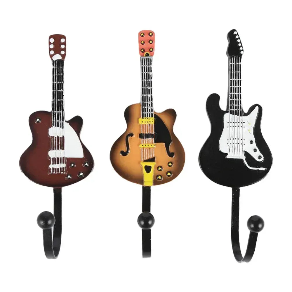 Retro 3 Pcs/Set Guitar Heads Hooks 3