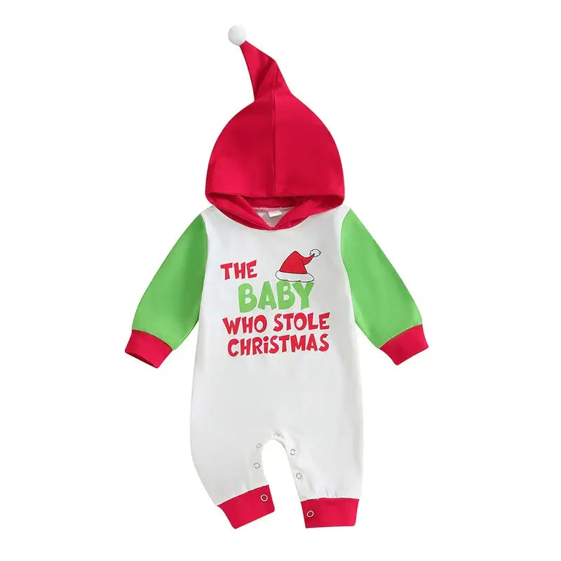 Lioraitiin Baby Christmas Romper green / United States / 6M