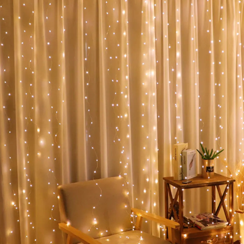 Curtain LED String Lights