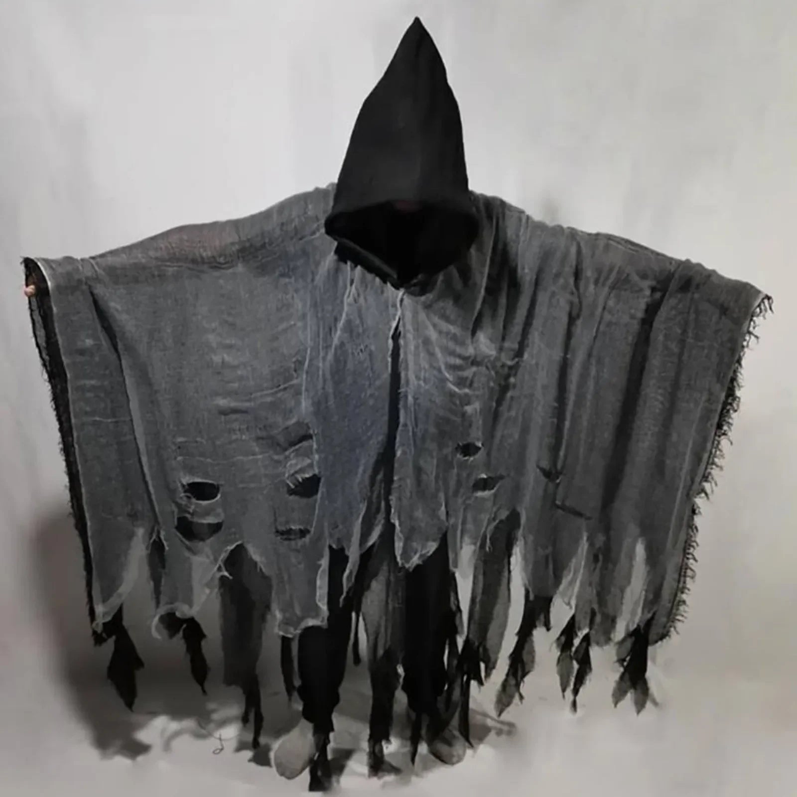 Unisex Halloween Ghost Dementor Hooded Cloak Costume