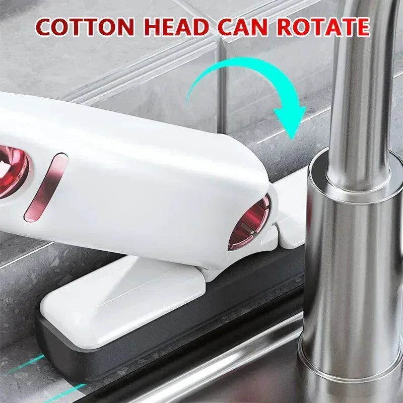 Folding Mini Mop with Self-squeezing 1 Handle 1 Head