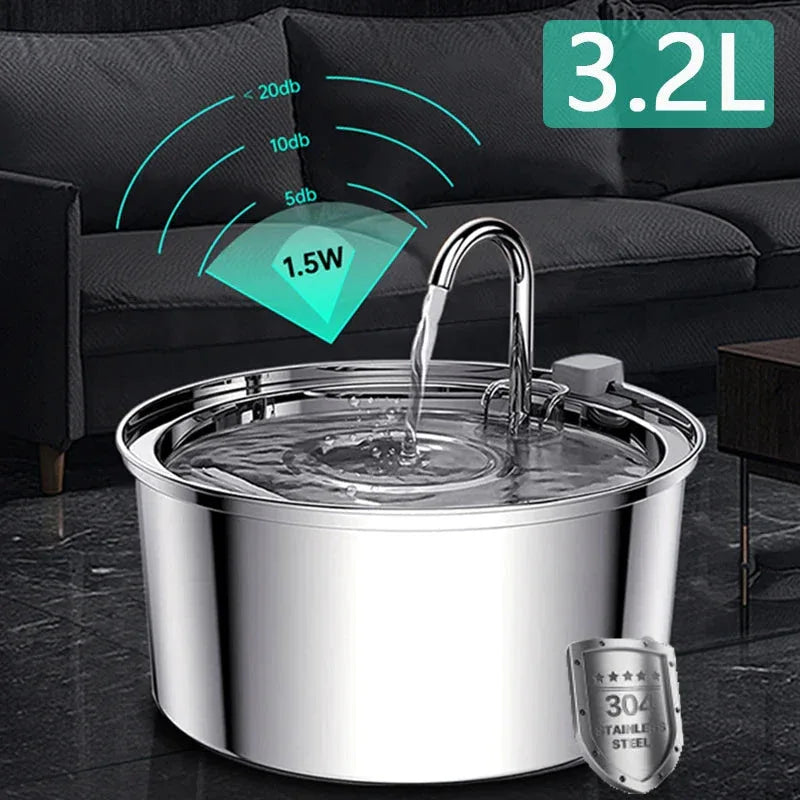 Automatic Drinker For Pet Water Dispenser 3.2L-Premium version
